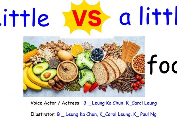 Happy English Time: Little, a little food