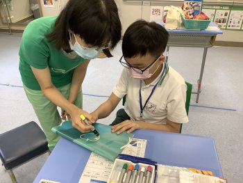 G班單元活動-舊橫額再造創作坊