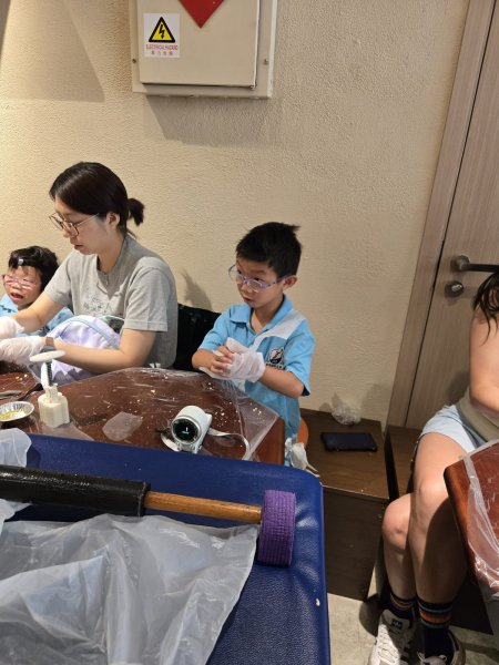 A班綠豆糕製作工作坊及升旗體驗