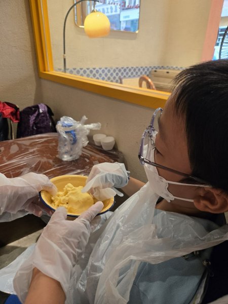 A班綠豆糕製作工作坊及升旗體驗