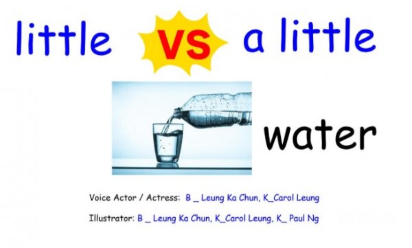 Happy English Time: Little, a little water